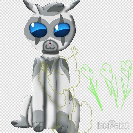 Ivypool x Fernsong #warriorcats #ivypool #fernsong #ibispaintx #speedpaint #ship #fypシ゚viral #wc#cat