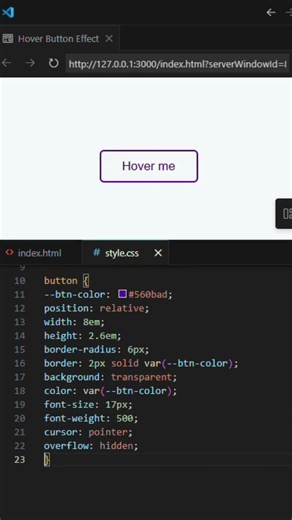 How to create a button in html css #html #css #htmlcss #coding #website #procoder #frontendcourse