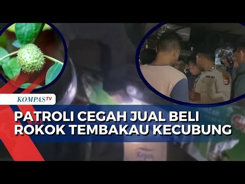 Police Patrol Banjarmasin Areas Prone to "Kecubung" Tobacco Sales to Prevent Further Circulation