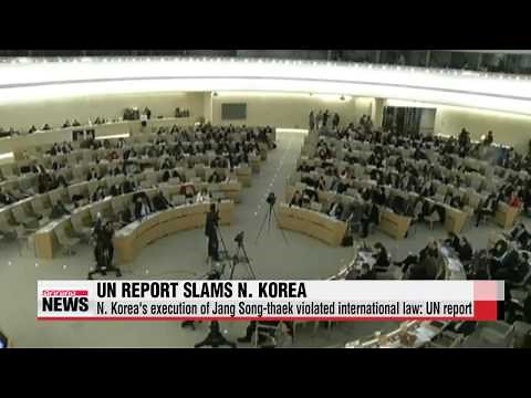 N. Korea′s execution of Jang Song－thaek clear violation of international law： UN