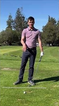 Closed Shoulder at Setup #golf #golftips #golfcoach #golfswing