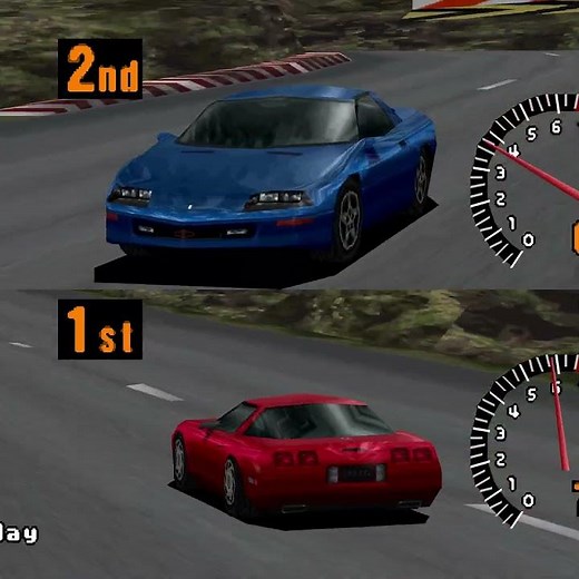 Gran Turismo #Demo 3 #Camaro Z28 4K #HQ correct aspect ratio #quality #GT1 #remastered #PS1 classic