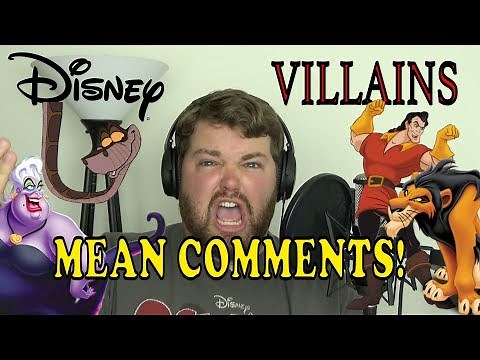 Disney Villains Read Mean Comments