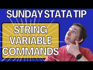 Struggling with Stata Strings? Not Anymore! 💡 | 5-Min Student-Friendly Guide