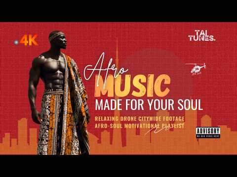 Relaxing Drone Footage of Downtown Toronto | Afro Soul Motivational End of Year Recap