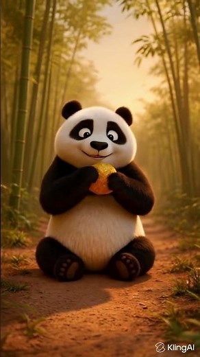 Curious Panda Tries a Mystery Object 🐼✨ | Cute 3D Animation Loop