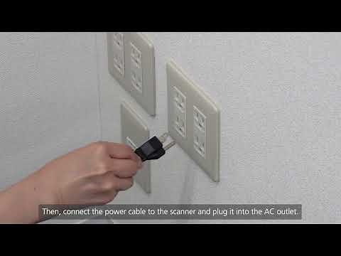 Unpacking the Box and Setting Up the Scanner