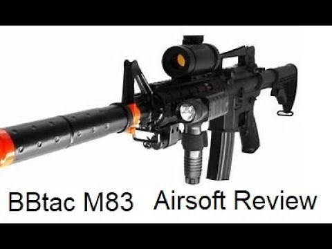 BBtac M83 Full Auto Electric Power LPEG Airsoft Gun with Warranty Airsoft Review