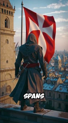 The Hidden War Between Assassins and Templars Explained (AC Lore) #shorts