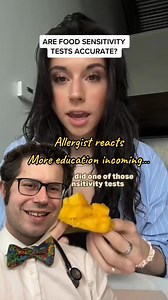 Food sensitivity testing is a scam Thank you to @Marianna Moore for breaking this down so well! @Marianna Moore #food #allergies #sensitivity #testing #tiktokdoc #learnontiktok | Zachary Rubin, MD