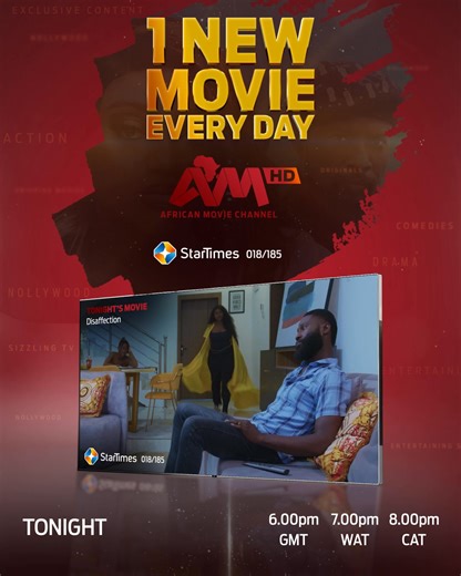 Disaffection She mocked his poverty, not knowing it was a test. Abigail learns a harsh lesson in #Disaffection. Catch it today 9pm African Movie Channel CH. DISH-185/ ANTENNA-217 Or watch on the #StarTimesON App 📱 http://pjq57.app.goo.gl/ab73. #StarTimesUg #StarTimes #AfricanMovieChannel #AfroCinema #africanmovies @amcchannels | StarTimes