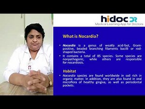 Clinical manifestations and diagnosis of Nocardiosis - By Nilima Telang