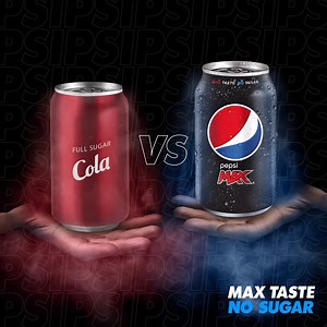 Take the Pepsi Max Taste Challenge. #FlavourFavoursTheBold #MaxTasteNoSugar | Pepsi