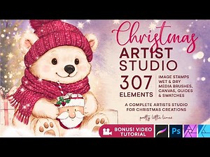 The Christmas Artist Studio