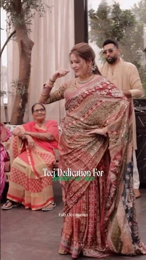 Bhabhi's SPECIAL Dance for her Devar | Teej Festival | Wedding Dance | Shaadi Dance | Saree Fashion