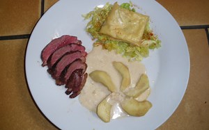 How to make the best filo pastry with duck breast