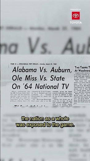 The nation's introduction to college football's biggest rivalry