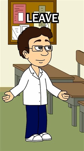 How fast can you leave school...? #goanimate