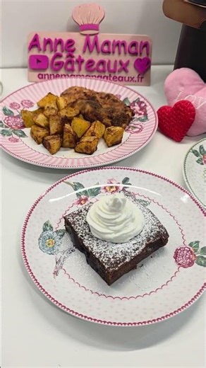 Romantic Airfryer Menu! #easyrecipe #valentinesday #chocolatefondant #chicken
