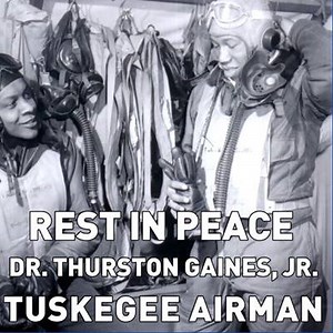 Dr. Thurston Gaines, Jr., one of the original Tuskegee Airmen, died Saturday. He was one of the U.S.'s first black military pilots. More: http://12ne.ws/2iR1GKQ | 12News
