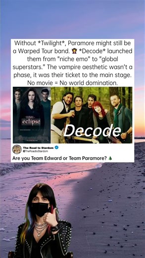 How Twilight accidentally made Paramore famous. #Paramore #Twilight #Decode #Emo #2000snostalgia