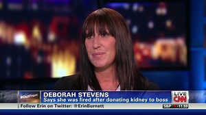 Woman: Fired after offering boss kidney