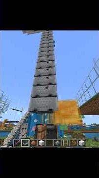 Bedrock Minecart stacking and a Villager explosion in #minecraft #minecraftbedrock #minecraftshorts