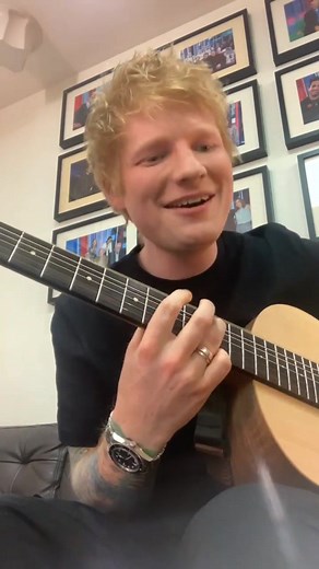 Ed singing Firefly on IG live ❤️ #sheeran #edsheeran #fypシ #musician #acoustic #newalbum #live #stream #guitar #sheerio