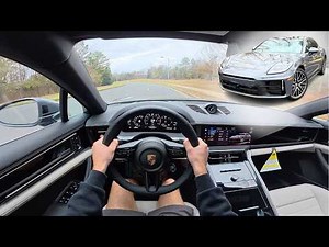 2026 Porsche Panamera 4 E-Hybrid: POV Drive, Walkaround and ASMR