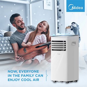 With a 360° mobile wheel design, you can use Midea MPO-10CRN1 Portable Air Conditioner in different rooms of your house without any hassle. 🌬️ 𝐒𝐦𝐚𝐥𝐥 𝐛𝐮𝐭 𝐩𝐨𝐰𝐞𝐫𝐟𝐮𝐥: Perfect cooling solution for 350 to 400 sq. ft. spaces. 🌬️ 𝐄𝐟𝐟𝐢𝐜𝐢𝐞𝐧𝐭 𝐒𝐞𝐥𝐟-𝐄𝐯𝐚𝐩𝐨𝐫𝐚𝐭𝐢𝐯𝐞 𝐒𝐲𝐬𝐭𝐞𝐦: Condensate water evaporates automatically. 🌬️ 𝐀𝐢𝐫 𝐩𝐮𝐫𝐢𝐟𝐲𝐢𝐧𝐠: Contains anti-dust and active carbon filter to capture pollen and dust. Buy from Midea official store today. Midea Offici