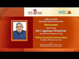 37th IGNOU Convocation