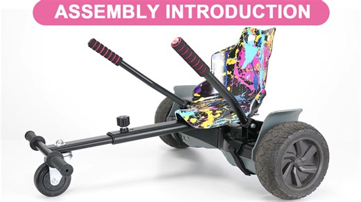 Watch How to Assemble Your Hoverboard Seat Attachment on Amazon Live