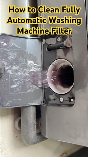 How to clean LG Front Load Fully Automatic Washing Machine Filter #washingmachine