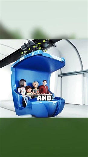 Building My Dream Suspended Dark Ride! #shorts