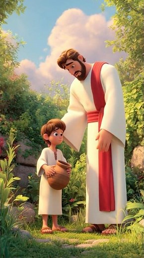 The Sad Boy 😢 | A Heart-Touching 3D Gospel Story of Hope and Faith | Moral Animated #shorts