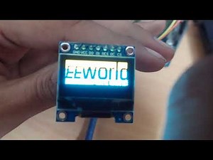 Project 15 - Interfacing SSD1306 OLED Display with Arduino