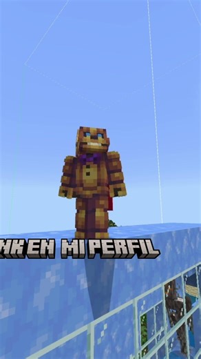 Con pocos materiales puedes hacer esta granja de hierro en java 1.21👇 #minecraft #shorts #short