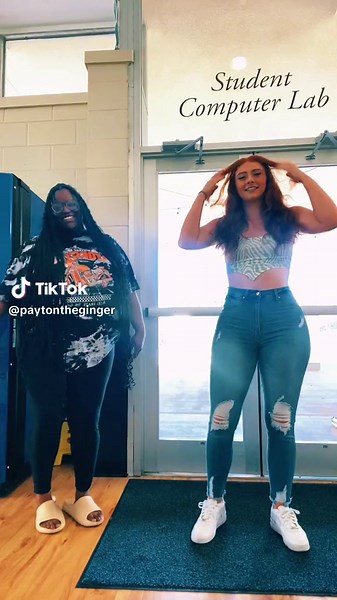 Creative Indoor Dance Moves in Student Computer Lab