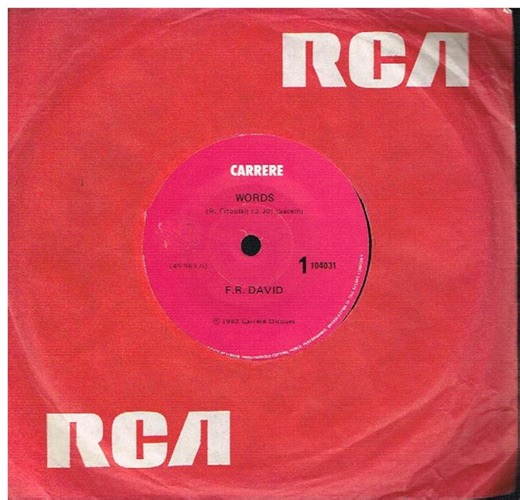 F.R. David - Words