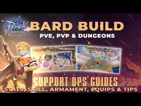 SUPPORT DPS BARD BUILD: Stats, Skills, Feathers, Equips & Tips – Ragnarok Origin Classic