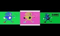 Mix of 3 videos from youtube : Sanic the Hedgehog Themes Comparison