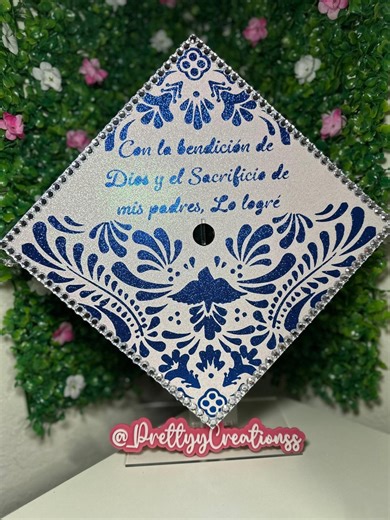 Talavera Graduation Cap Topper - Etsy