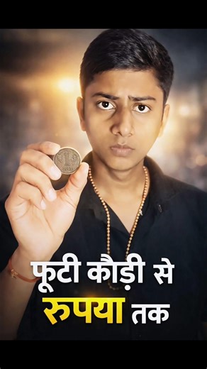 From Broken Coin to Rupee – Old Currency Math😮 #factsboyrandhir
