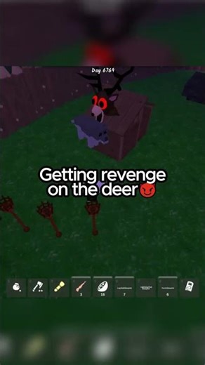 You can kill the deer?!😲 #shorts #99nights #usa #meme