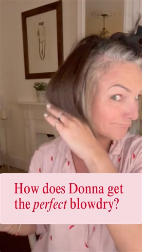 DonnaMayLondon on Instagram: "Always getting in a muddle with your blow dry? Just follow these simple tips to make your bouncy blow dry all that much easier…👀 Donna is using the @parlux hair dryer, and our @donnamaylondon Styling Brushes to achieve her perfect blow dry with no fuss ✨"