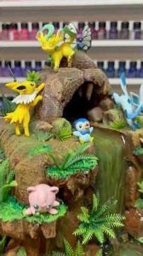 This was the day I made a Pokémon Paradise with a waterfall