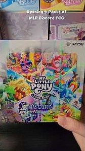 Opening MLP Discord TCG Booster Box, Part 1