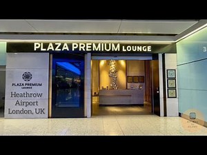 Plaza Premium Lounge at Heathrow Airport | LHR Terminal Lounge Review