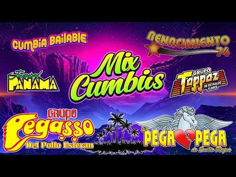 🔥 Cumbias Viejitas Para Bailar | Pegasso, Toppaz, Tropical Panamá, Renacimiento 74 y Pega Pega