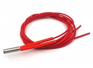 [Hot Item] 3D Printers Cartridge Heater 12V/24V 40W 6*20mm 1m for Mk Mendel Reprap Extruder Parts 12V
